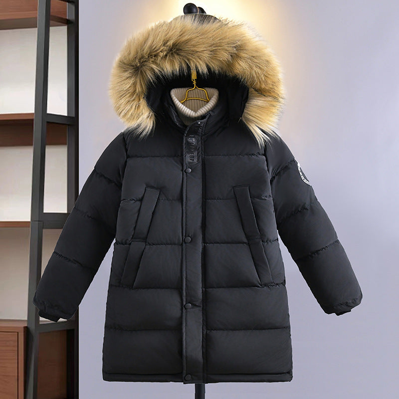Boys' Puffer Hooded Jacket (9)