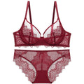 Women Beautiful Back Bra Lace Big Breasts Show Smaller Breasts and Reduce Sagging.