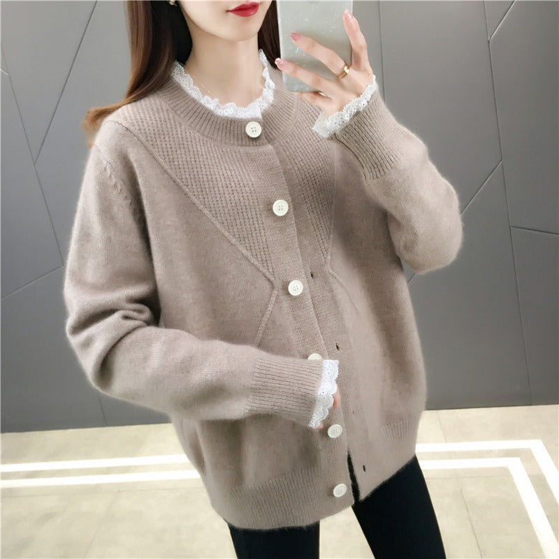 Women's Cardigan Pullover Sweater (21)