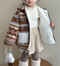 Korean Style Girls Cartoon Hooded Mid-Length Sweater