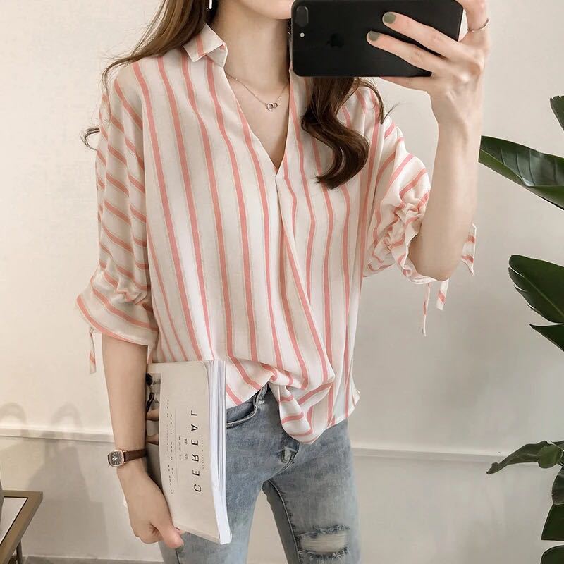 Women's Loose Casual Shirt - Bottoming Top for Effortless Everyday Style