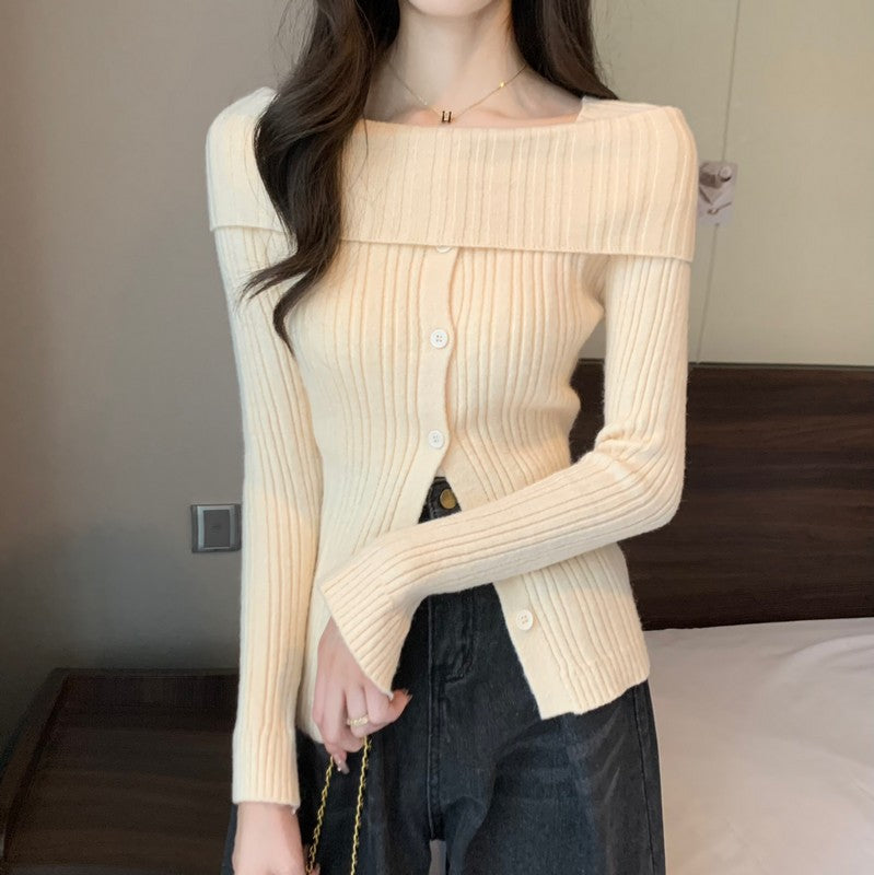 Women's Cardigan Pullover Sweater (25)