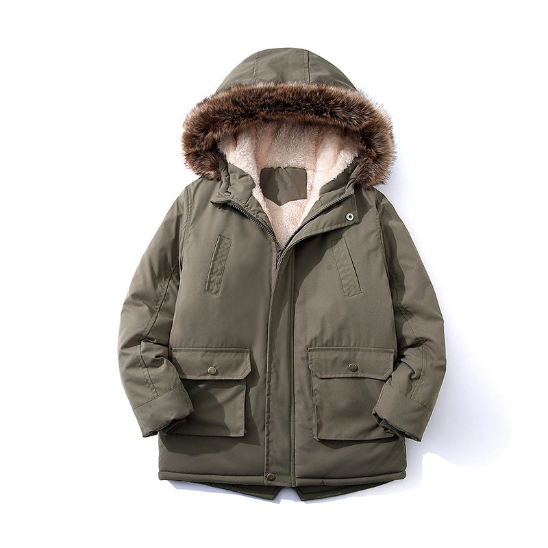 Girls' Puffer Hooded Jacket (23)