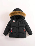 Boys' Puffer Hooded Jacket (3)