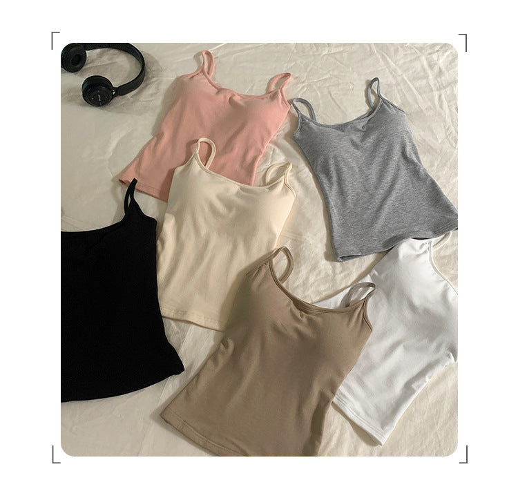 Women's Sleeveless Camisole - Summer Lightweight Inner Layer Top