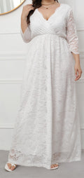 Plus Size Women's Knit Denim Dress (2)