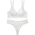 Women trade strappy underwear, thin, slim,ultra-thin, high-end women's bra set.