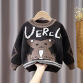 Boys Thick Knit Pullover Sweater