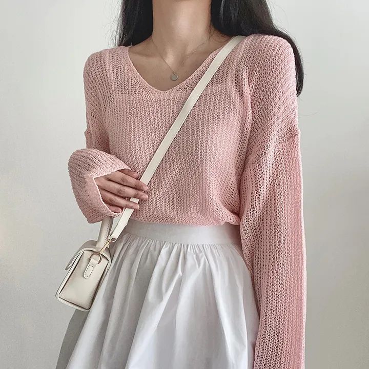 Summer Thin Sun Protection Blouse - The Perfect Light Layer for Sunny Days