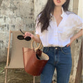 Summer Short-Sleeve Shirt - Loose, Casual, Niche Design Women's Top