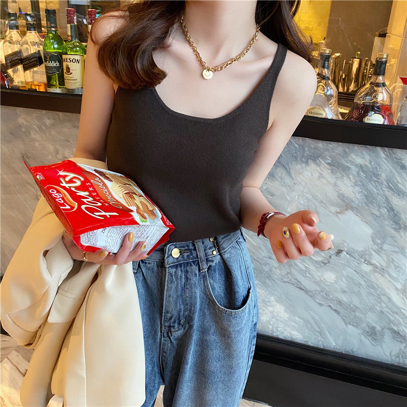 New Summer Ice Silk Outerwear - Sweet & Spicy Side-Breast Cover Top