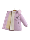 Girls' Puffer Hooded Jacket (25)