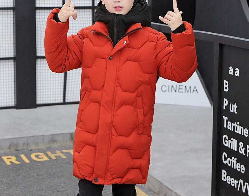 Boys' Puffer Hooded Jacket