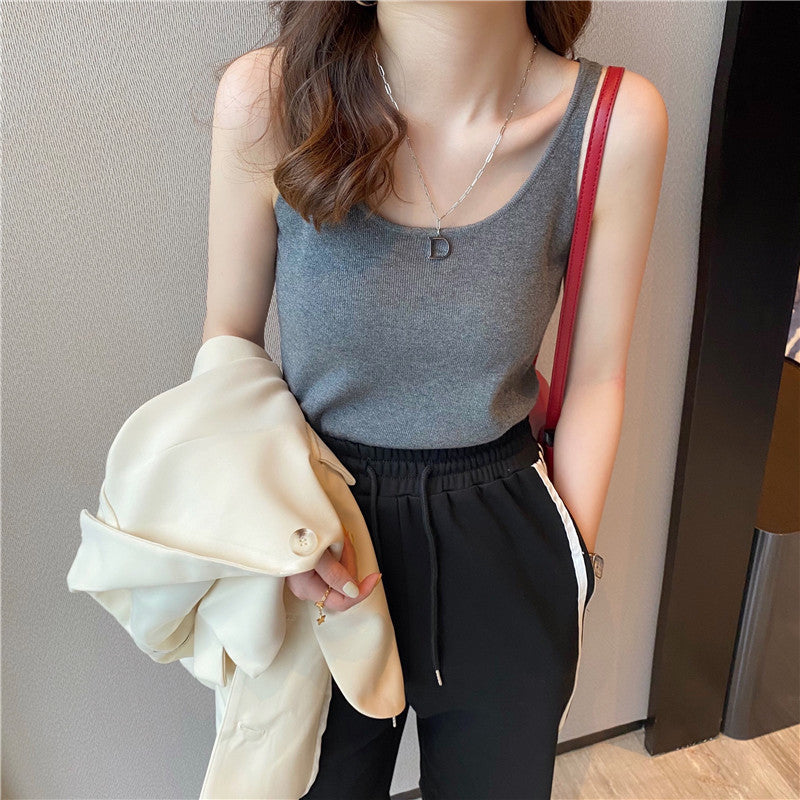 New Summer Ice Silk Outerwear - Sweet & Spicy Side-Breast Cover Top