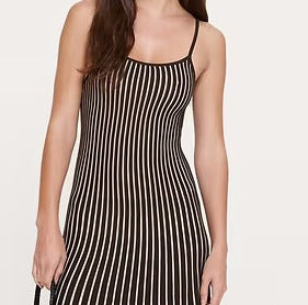 Women's Spring and Summer Striped Camisole Dress
