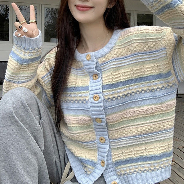 Women's Cardigan Pullover Sweater (13)