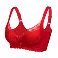 High-end Bra for women, gathered breast lift, milk cotton bra, upper support, side adjustment, side breast collection.