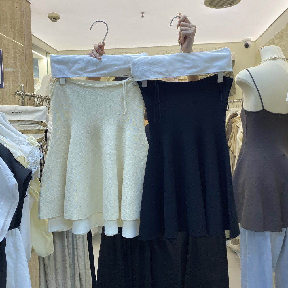 Temperament Tube Top Camisole for Women - Summer Slim Fit Sleeveless Inner & Outer Wear