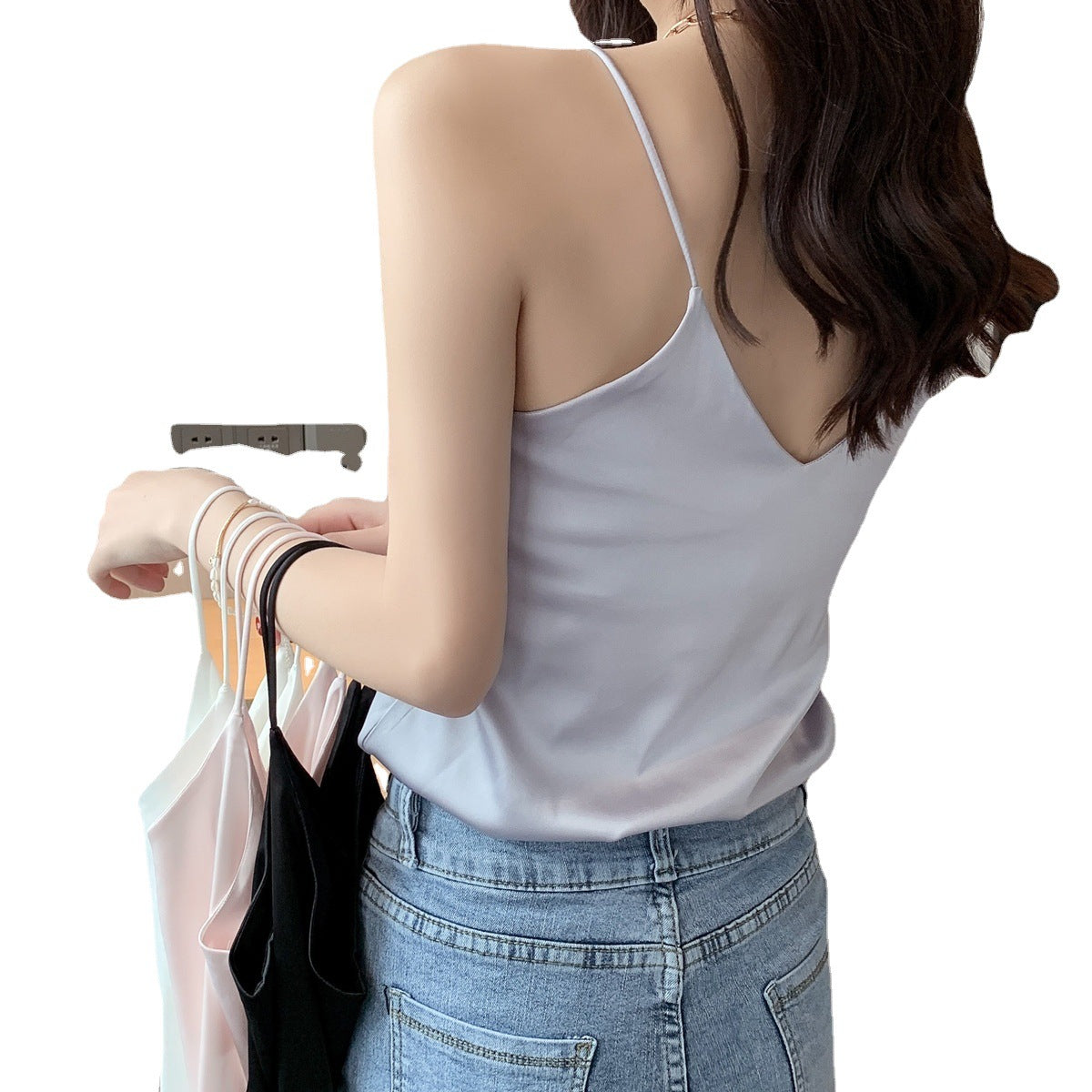 Summer Suspenders Women's Sleeveless Top - 2025 Trendy Loose Fit Vest