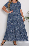 Plus Size Women's Knit Denim Dress (15)