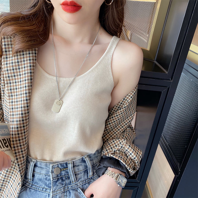 New Summer Ice Silk Outerwear - Sweet & Spicy Side-Breast Cover Top