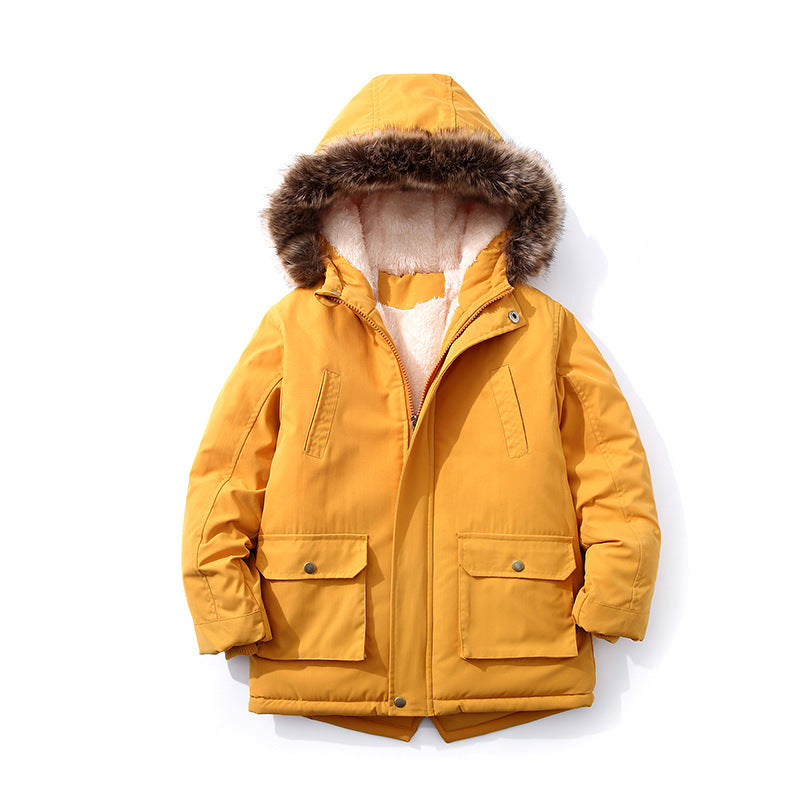 Girls' Puffer Hooded Jacket (23)