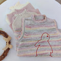 Girls Rainbow Knit Sweater