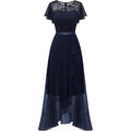 Elegant Slim Fit Evening Gown – Long Temperament Toast Dress for Banquet & Catwalk