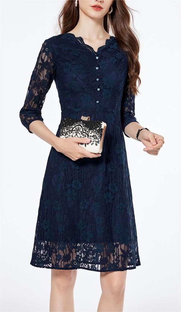 Plus Size Women's Denim Bodycon Dress (6)