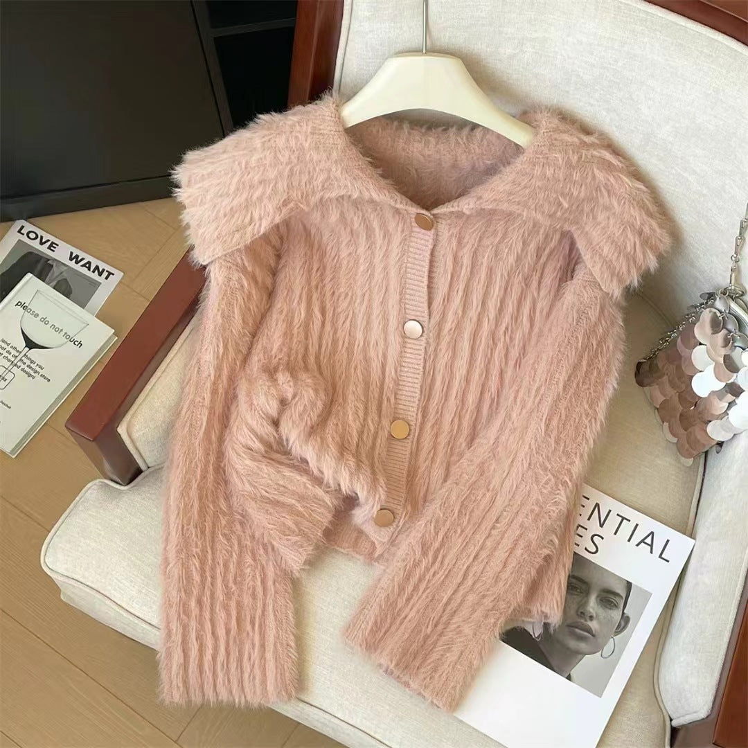 Women's Cardigan Pullover Sweater (15)