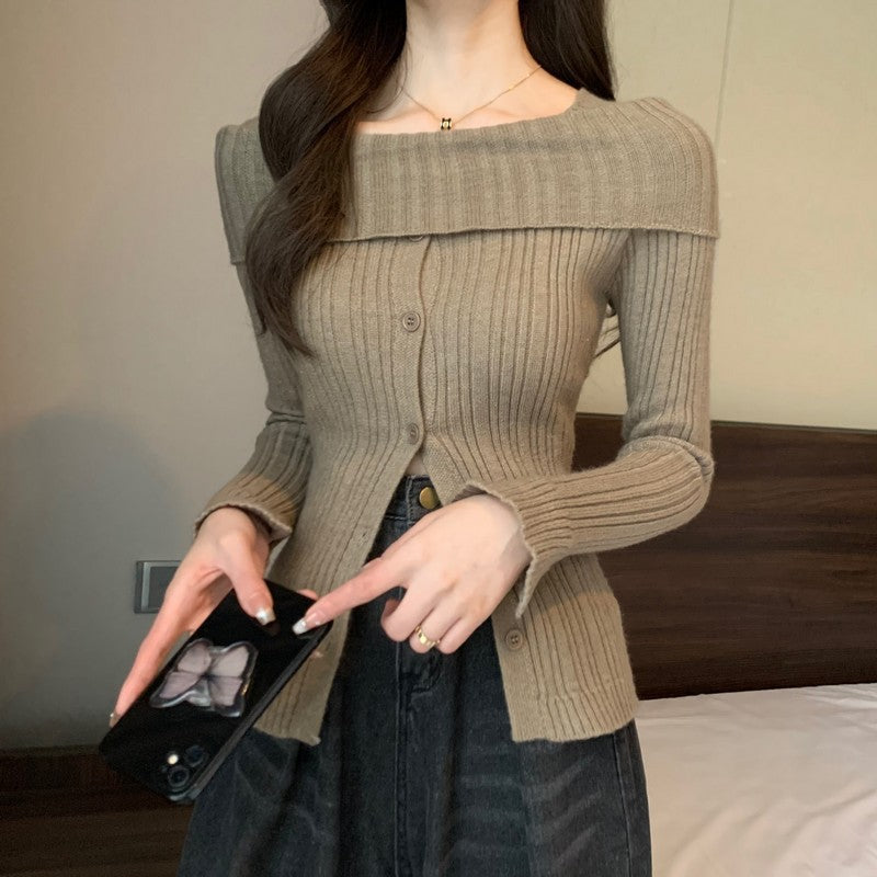 Women's Cardigan Pullover Sweater (25)