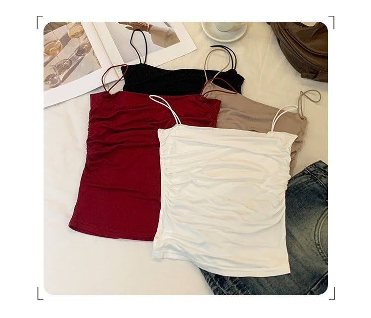Women's Tube Top Camisole - Side-Covering Minimalist Summer Essential