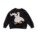 Cute Cotton Goose Sweatshirt for Kids
