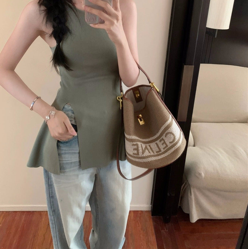 Pure Desire Knitted Chic Camisole Vest - Summer Sweet & Spicy Edition