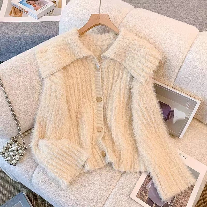 Women's Cardigan Pullover Sweater (15)