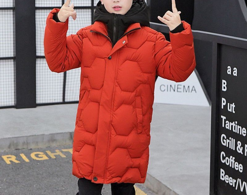 Boys' Puffer Hooded Jacket (7)