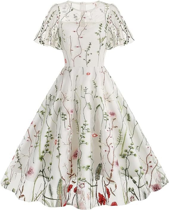New Fashion Women’s Medium-Length Party Dress – Elegant One-Piece Evening Dress with Modern Chic Style