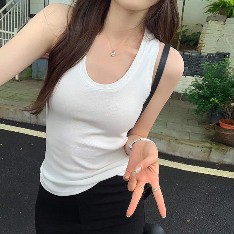 Women's High-End Sleeveless Sports Vest - Premium Summer Activewear