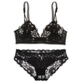 Women bra set, lace push-up, big breasts Bra