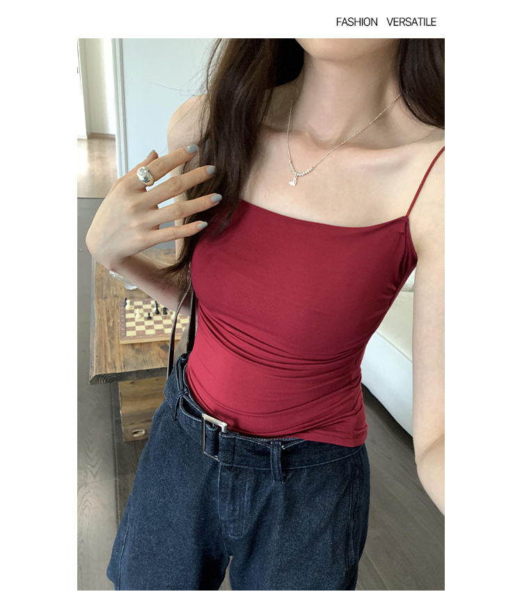 Women's Tube Top Camisole - Side-Covering Minimalist Summer Essential