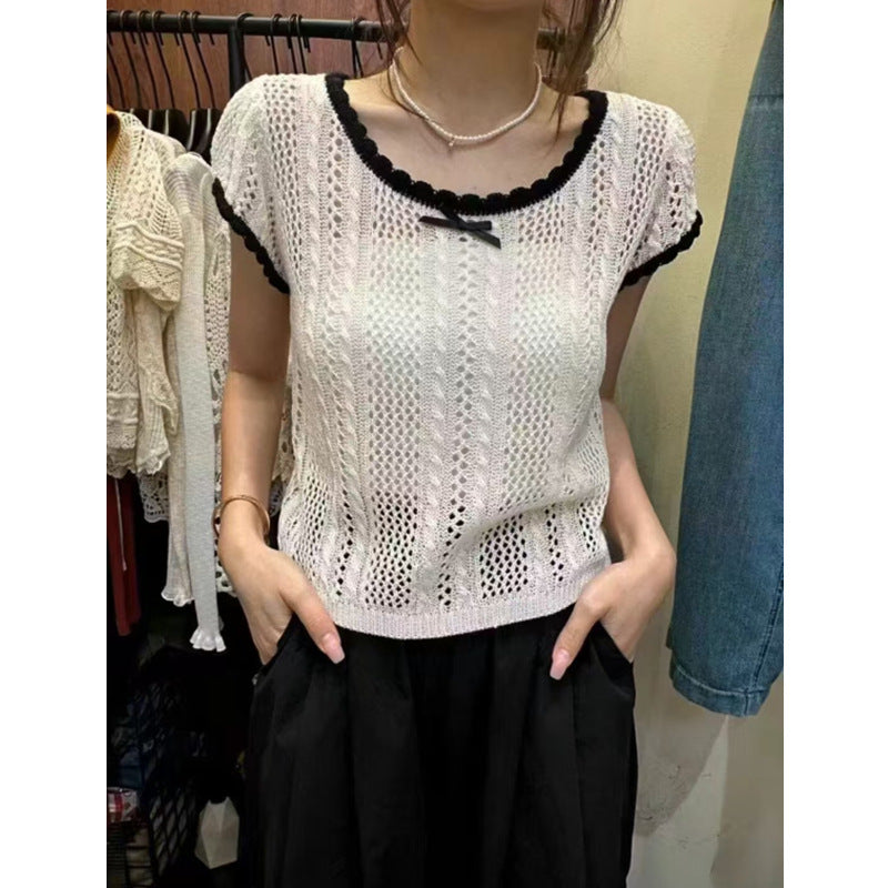 2025 Summer Women's Short-Sleeved T-Shirt - Slim Fit, Versatile & Youthful Design