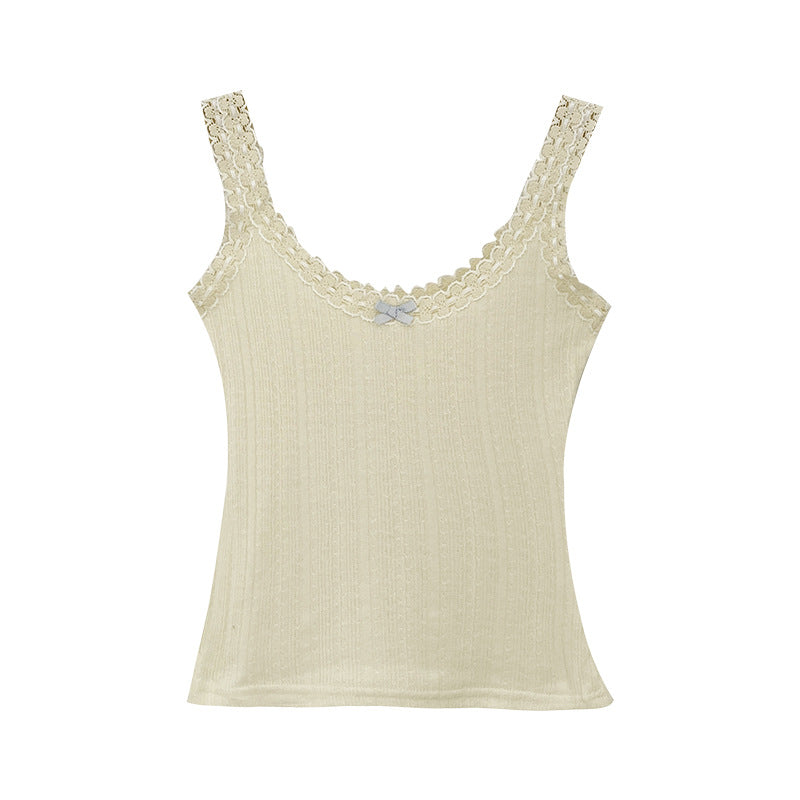 Women's Sweet & Spicy Lace Camisole Vest - Real Shot Summer Statement Top