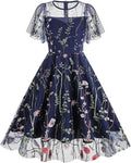 New Fashion Women’s Medium-Length Party Dress – Elegant One-Piece Evening Dress with Modern Chic Style