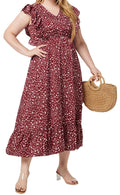 Plus Size Women's Knit Denim Dress (40)