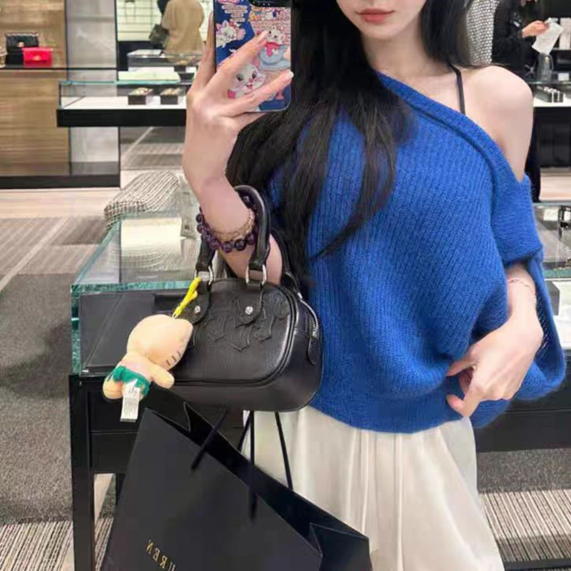 Temperamental Lady Chic Off-Shoulder Sweater