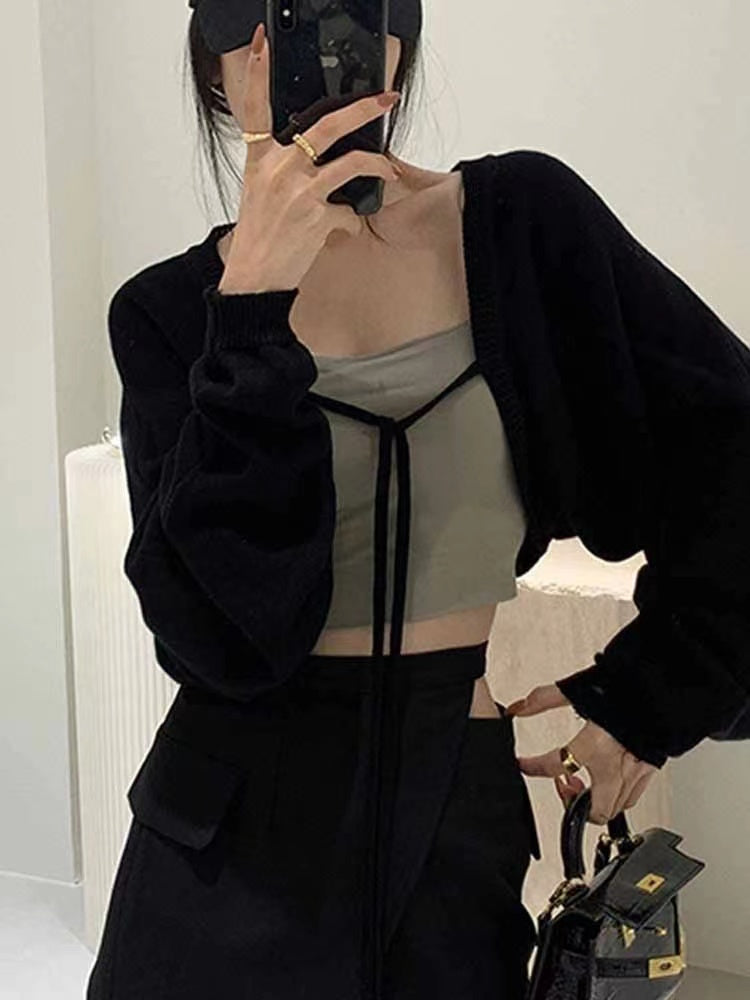 Niche Design Bow-Back Camisole - Elegant & Flirty Top for Women
