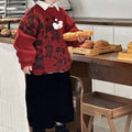 Boys Cartoon Holiday Knit Top