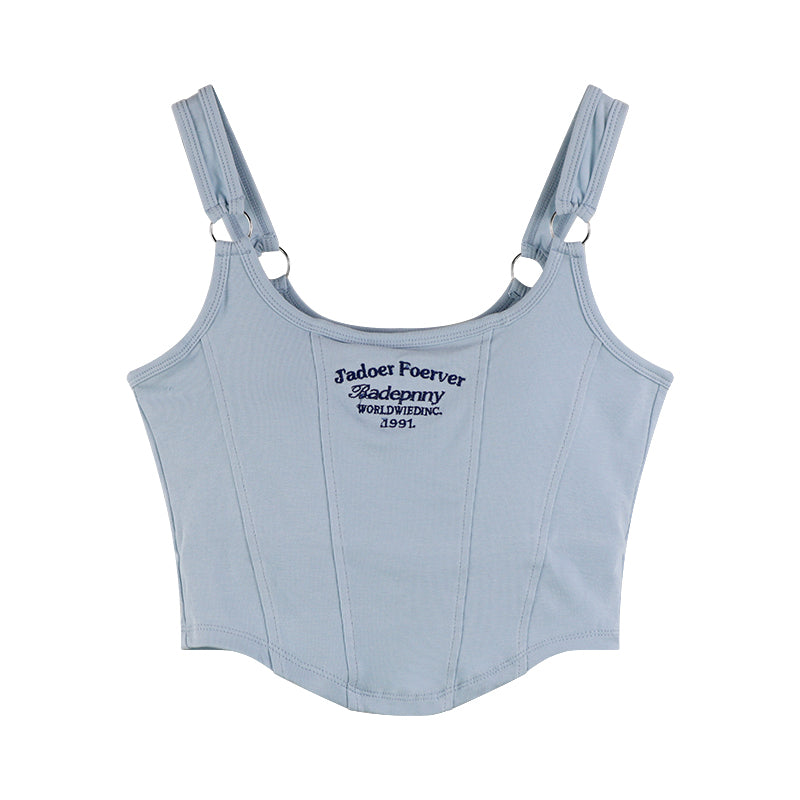 Women's Niche Summer Outerwear - Short Designer Crop Top