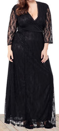 Plus Size Women's Knit Denim Dress (44)