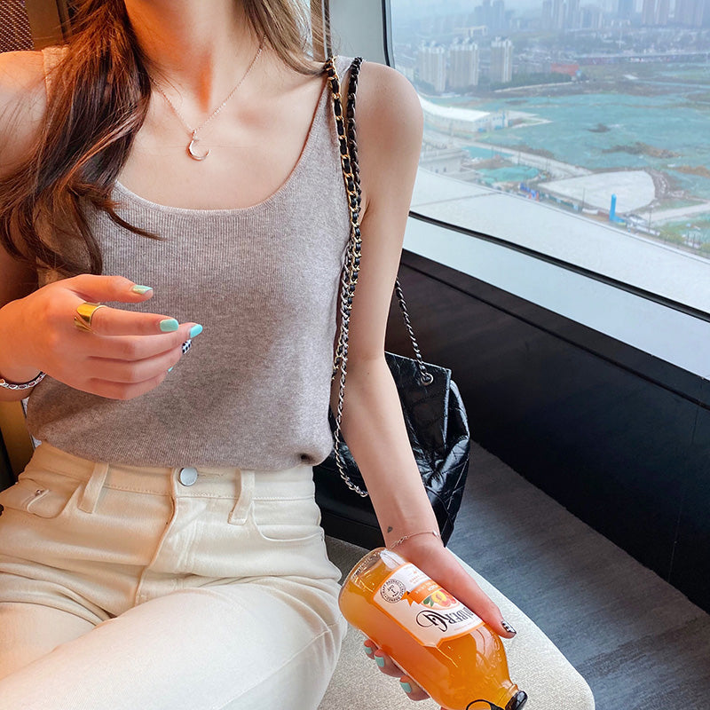 New Summer Ice Silk Outerwear - Sweet & Spicy Side-Breast Cover Top